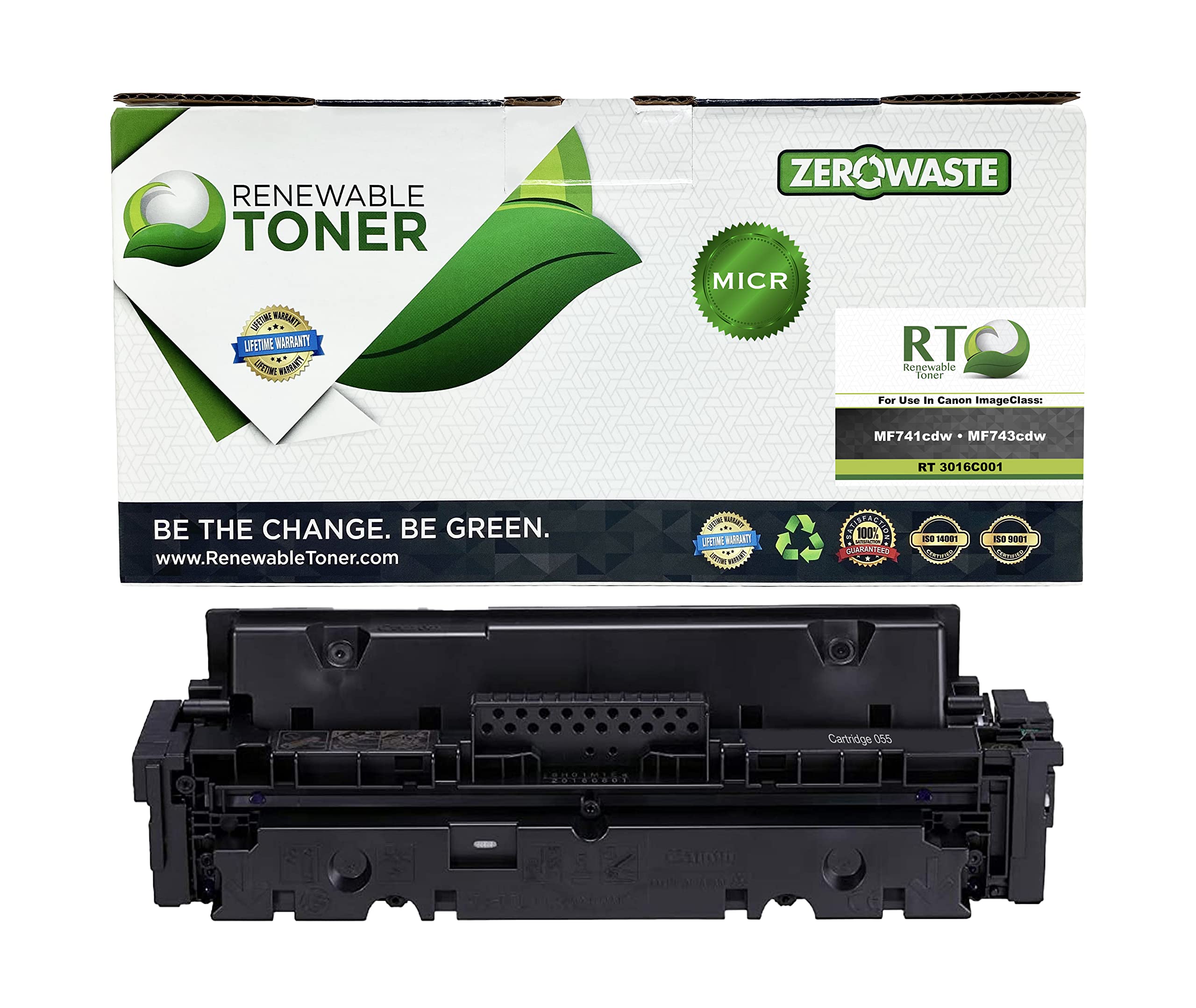 Amazon.co.jp: Renewable Toner 互換MICRトナーカートリッジ Canon 055